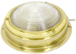 Kajuitlamp messing, 170 mm