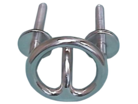 Ski oog RVS 90 mm