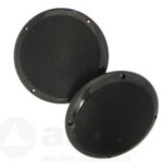 Waterbestendige luidsprekerset 60 watt, zwart