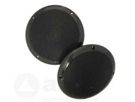 Waterbestendige luidsprekerset 60 watt, zwart