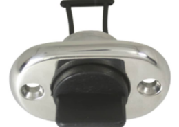 RVS loosplug met kunststof plug