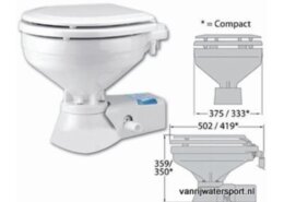 Service kit Jabsco Quiet Flush elektrisch toilet