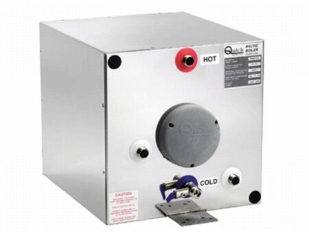 RVS boiler Quick rechthoekig, 25 liter