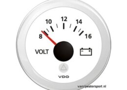 voltmeter 12V wit VDO/Veratron
