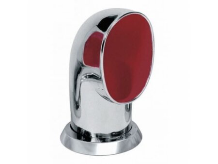 Vetus luchthapper RVS type TOM-316, binnenzijde rood