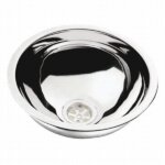 Ronde roestvaststalen kom 260 mm