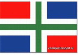 Provincievlag Groningen 20 x 30 cm