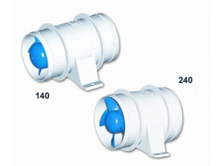 Rule lijnventilator model 140 24v