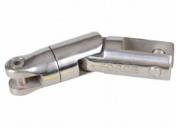 Ankerconnector RVS 316 met dubbele wartel, 8 mm ketting