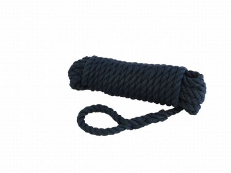 Fenderlijn polypropyleen 10 mm - 2,5 meter navy (2 stuks)