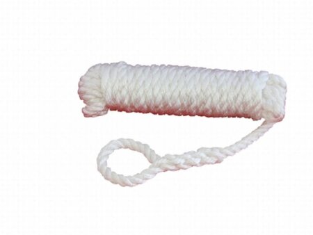 Fenderlijn polypropyleen 12 mm - 2,5 meter wit (2 stuks)