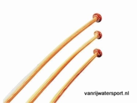 Vlaggenstok recht, diameter 25 mm, 1000 mm
