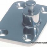 Buiskap zijmontage RVS 316 extra zwaar 71 x 49 mm