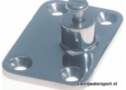 Buiskap zijmontage RVS 316 extra zwaar 71 x 49 mm