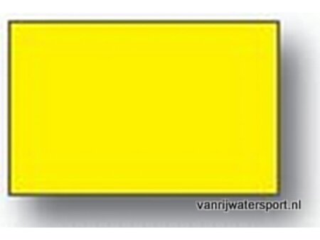 Gele vlag 30 x 45 cm