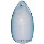 Fender druppel Ø15 x 30 cm, wit