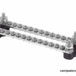 2x12 voudige aansluitstrip