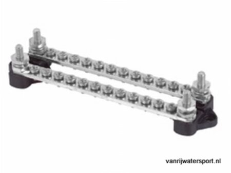 2x12 voudige aansluitstrip