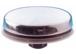 Paddestoel dekventilator 120 mm, RVS 316