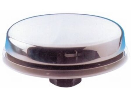 Paddestoel dekventilator 120 mm, RVS 316
