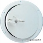Kunststof inspectieluik, klein, met slot