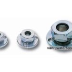 Dekdoorvoer verchroomd, 12 mm