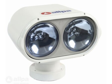 Zoeklicht 12V dubbel