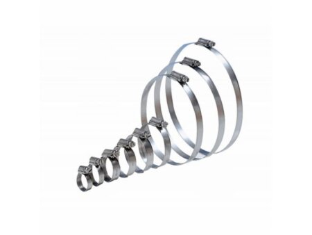 Slangklem; RVS 304; 110 - 130 mm