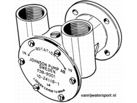 Koelwaterpomp Johnson F5B-9