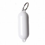 Drijvende sleutelhanger fender wit