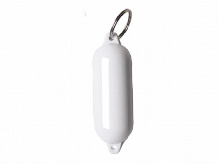 Drijvende sleutelhanger fender wit