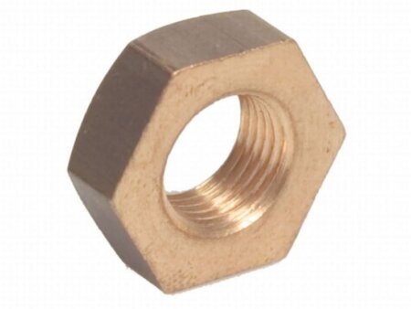 Messing moer 1 1/4"