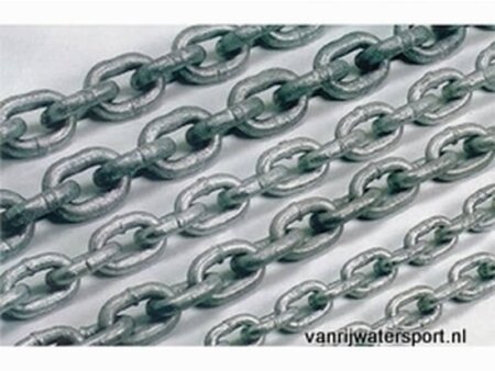 Ankerketting gegalvaniseerd 8 mm, per meter