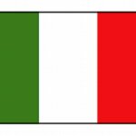 Vlag Italie 30x45