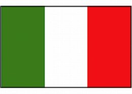 Vlag Italie 30x45
