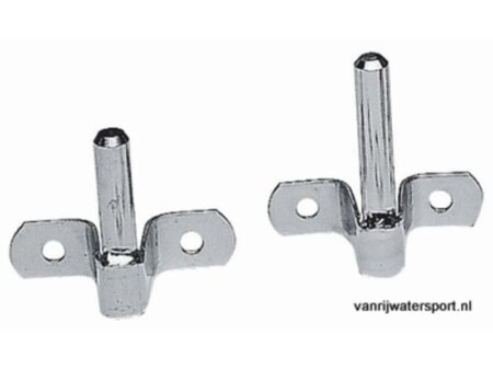 RVS roerpen 30 mm