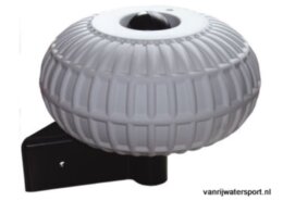 Dock wheel 30 x 15 cm met beugel, wit