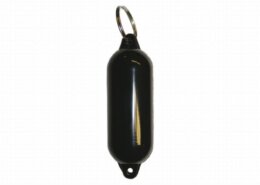 Drijvende sleutelhanger fender zwart