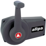 Motor bediening Allpa A89 zwart + interlock