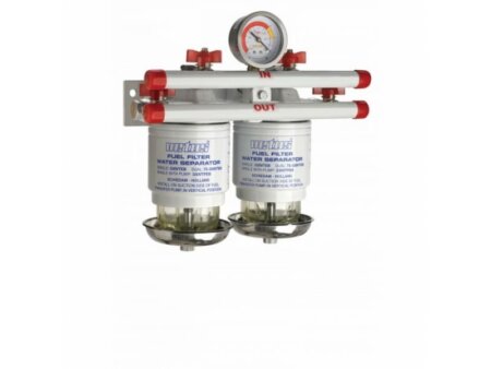 Diesel brandstoffilter dubbel tot 190 l/h
