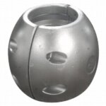 Schroefas anode Aluminium 25 mm