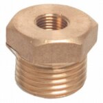 Messing verloopringen 1/2" x 3/4"