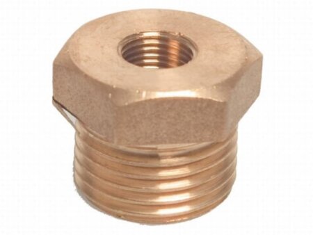 Messing verloopringen 1/2" x 3/4"