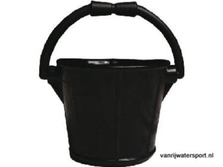 PVC puts 7,5 liter zwart