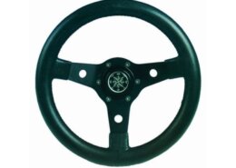 Stuurwiel 310 mm zwart, aluminium/vinyl