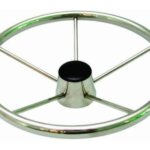 Stuurwiel RVS 316 343 mm