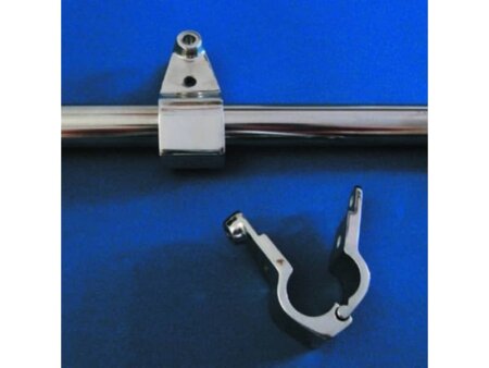 Scharnier RVS railingmontage 22 mm