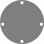 Pompdeksel voor Johnson F5 /F6