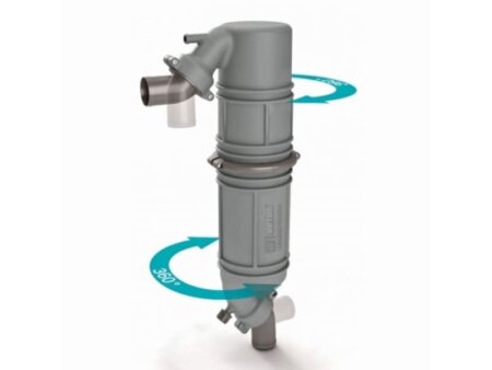 Vetus geluiddemper /zwanenhals NLPG50
