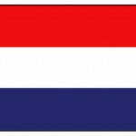 Vlag Nederland, 50 x 75 cm classic rood,wit donkerblauw